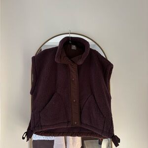 Free people fleece vest
